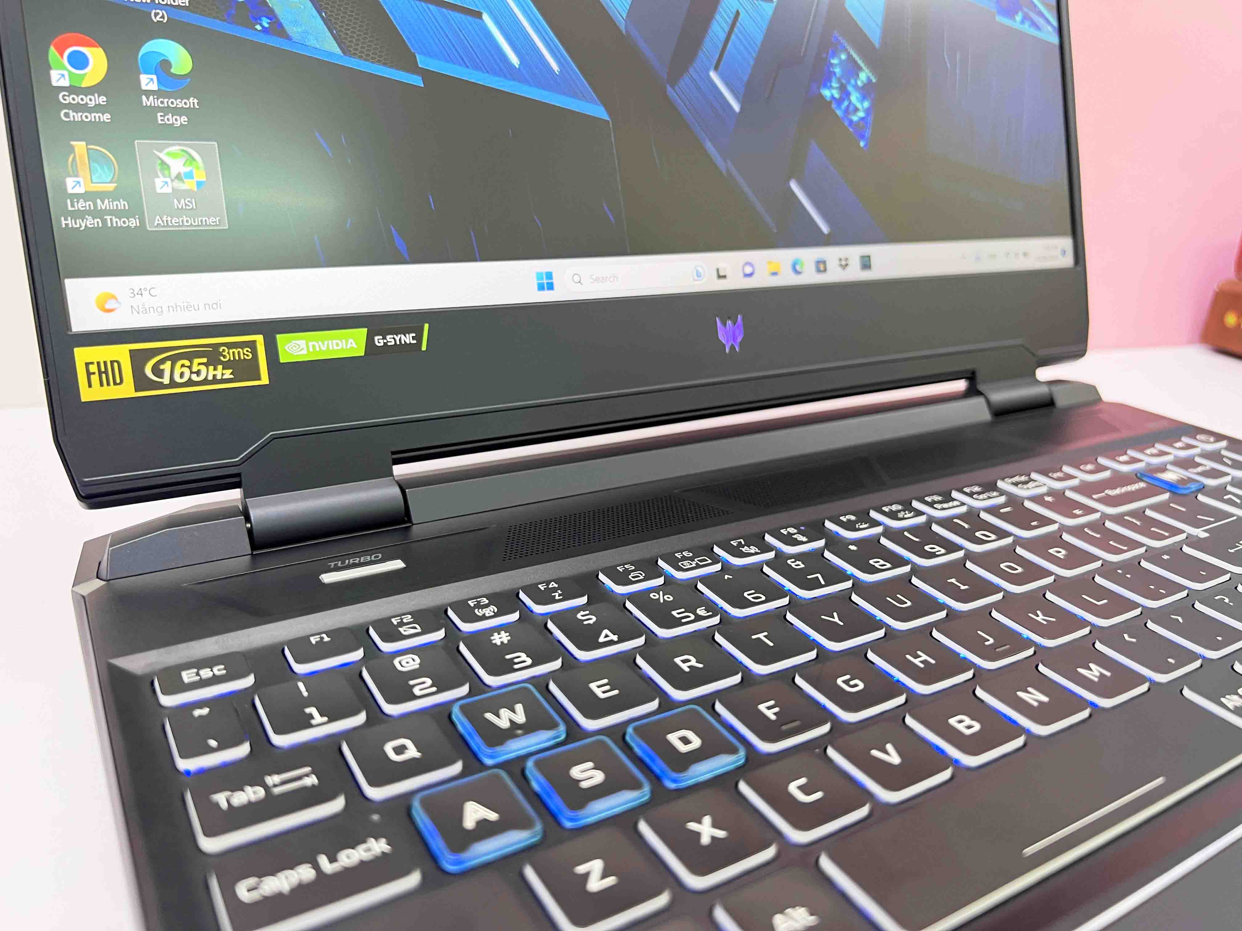 New 100% Acer Gaming Predator Helios 300 2022 (Core i7-12700H | Ram 16GB | SSD M.2 512GB | 15.6” FHD 165Hz | Card RTX 3060 6GB)